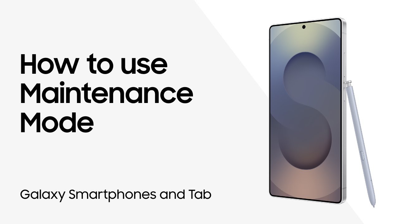 Use Maintenance Mode to protect your Galaxy phone during walk-in repair | Samsung US