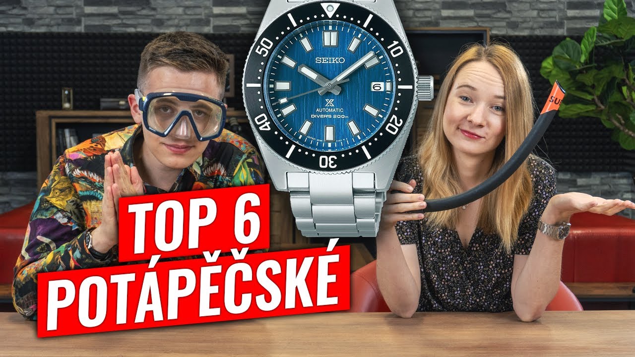 TOP 6: Pot&aacute;pěčsk&eacute; hodinky