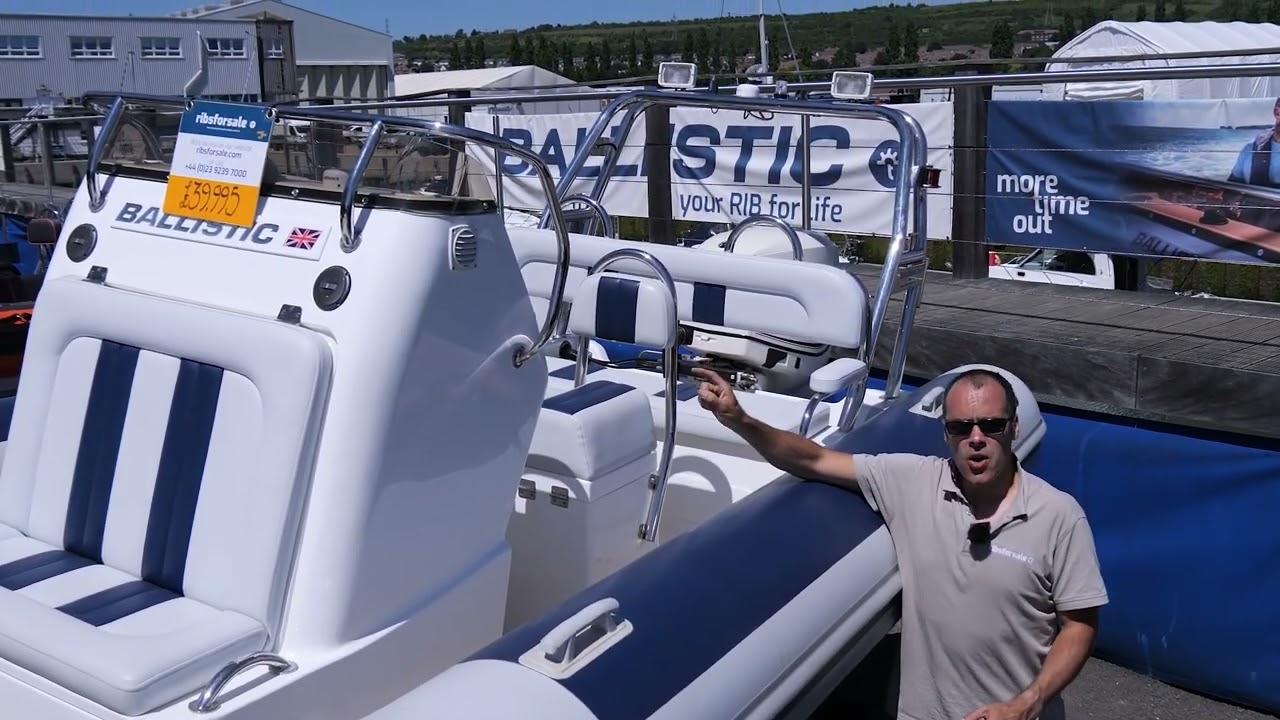 2014 Ballistic 6.5m sport RIB with Evinrude ETEC 200 V6 just loaded with RIBS For Sale