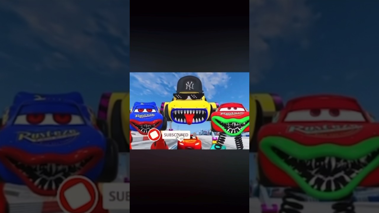 The lightning McQueen eater Boxy boo crab coffin dance