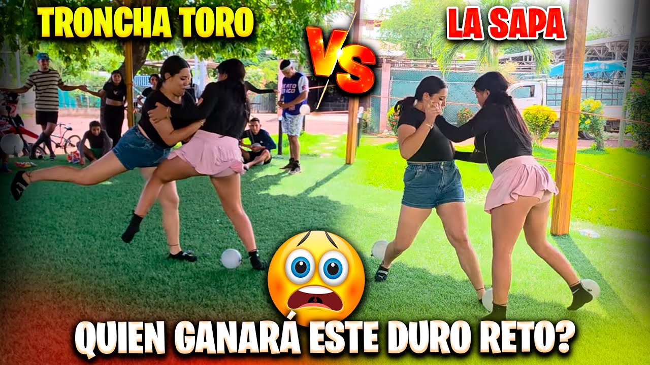 Esta batalla entre TRONCHA TORO VS LA SAPA estuvo emocionante. Nayeli como siempre en los juegos