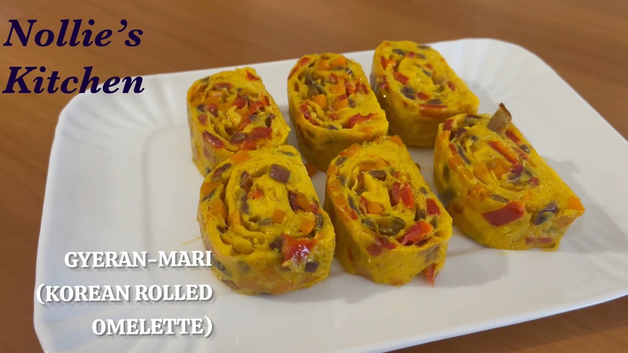 GYERAN-MARI (KOREAN ROLLED OMELETTE)