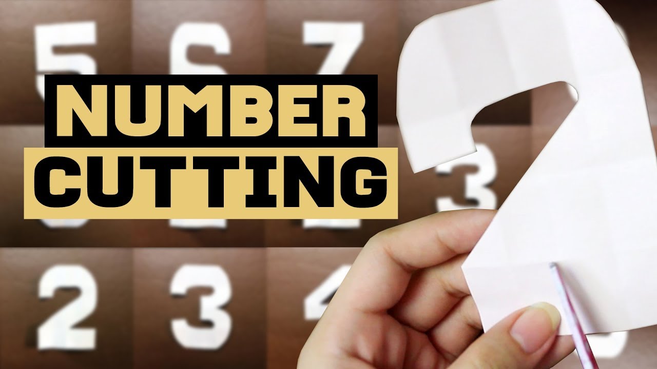 How to Cut Number Tutorial | Philippines