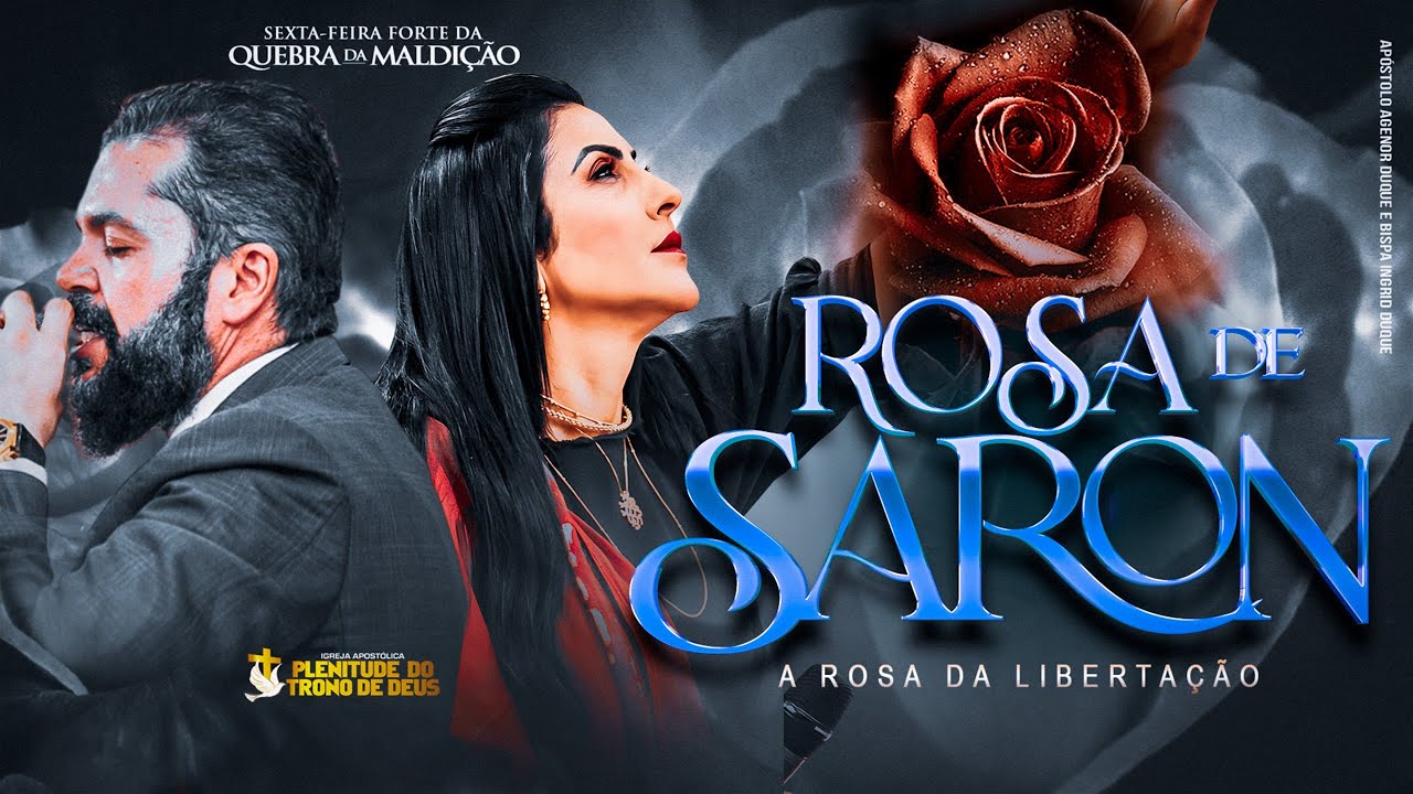 SEXTA-FEIRA ROSA DE SARON - 06/02/26 - APÓSTOLO AGENOR DUQUE E BISPA INGRID DUQUE - IAPTD AO VIVO