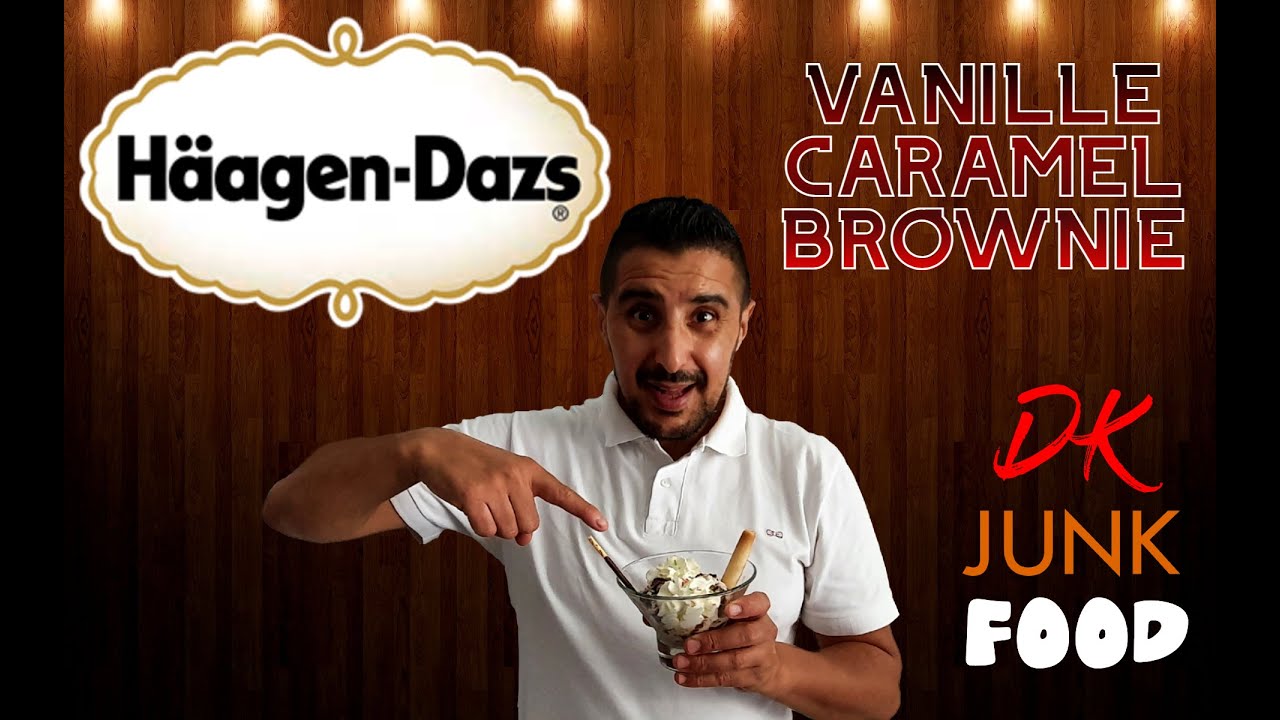 🍦🍦 COMMENT FAIRE UNE GLACE [ HÄAGEN DAZS ] VANILLE CARAMEL BROWNIE  🍦🍦 | SANS SORBETIERE |