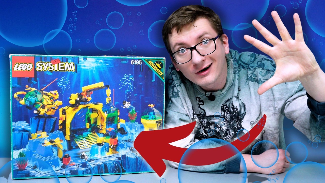 NEPTUNE DISCOVERY LAB 🐬 LEGO AQUAZONE 6195 / RECENZJA