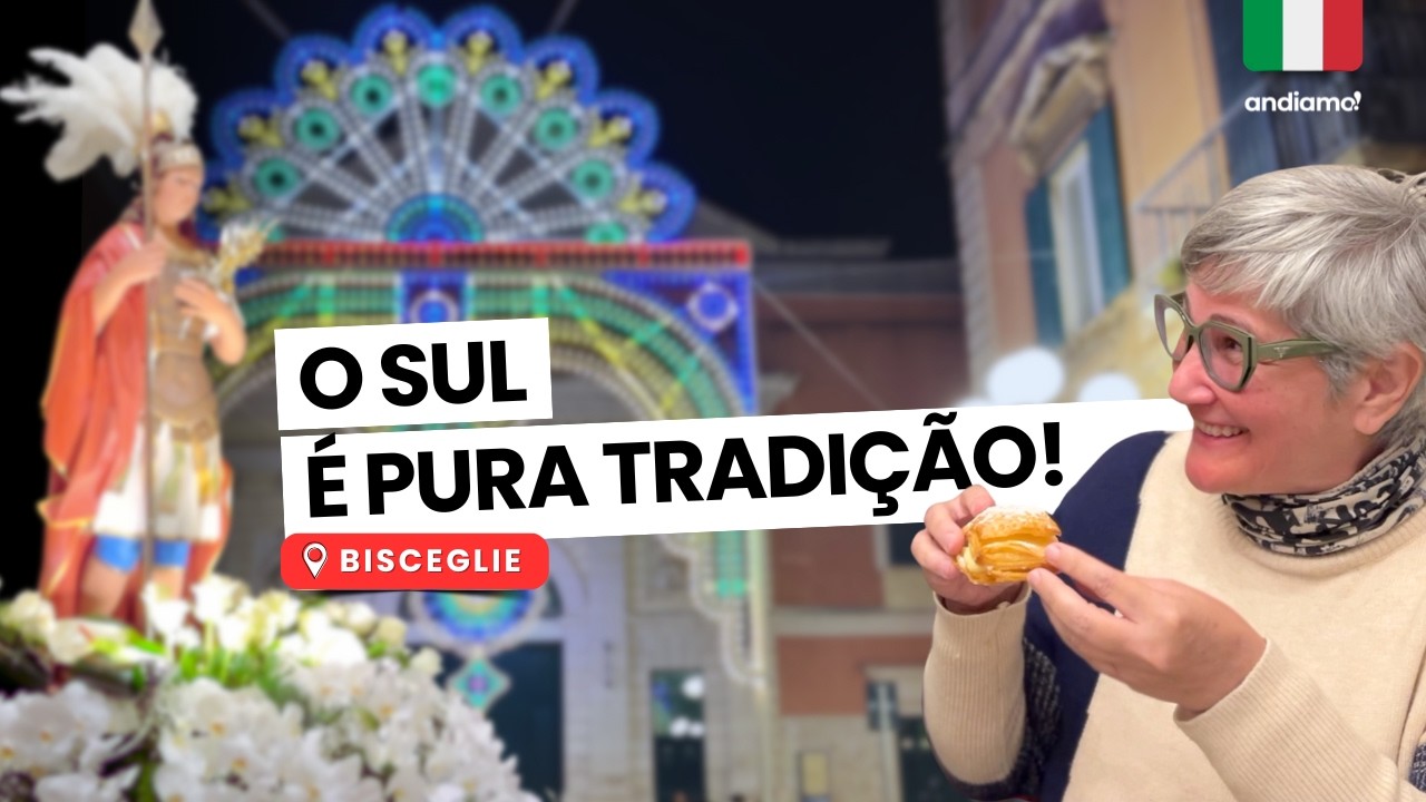 ITALIA no ritmo da procissão: nossa parada em Bisceglie | Andiamo Puglia!