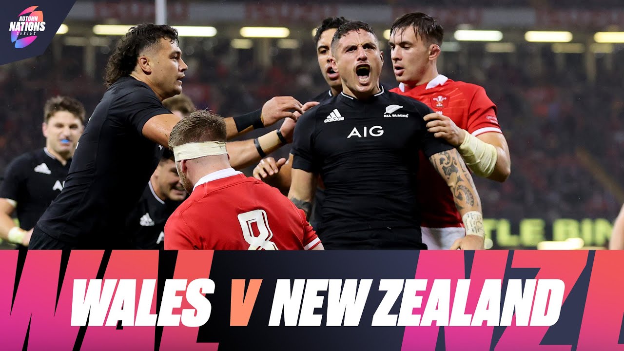 Wales vs. New Zealand | Extended Match Highlights | Autumn Nations Series