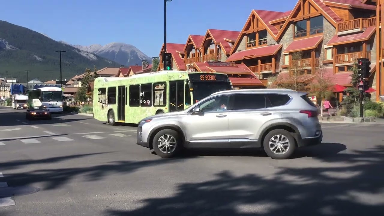 Alberta Banff ROAM Transit 1008 on route 4