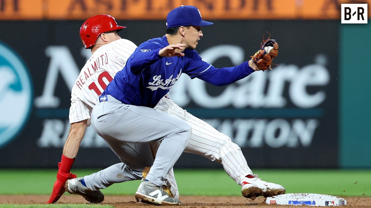Dodgers Turn Chaotic Double Play To Beat The Phillies