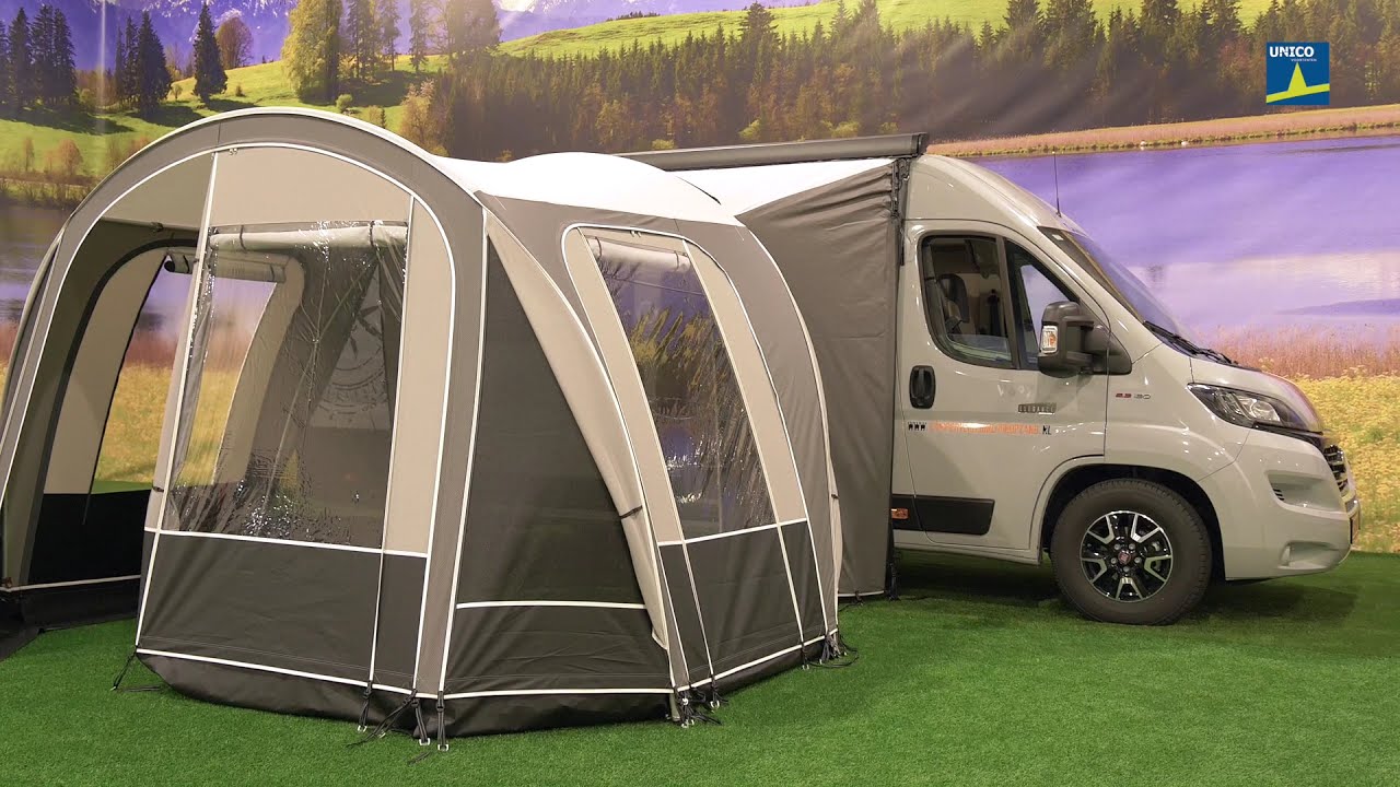 Unico Camperbus Tent Connector complete Opzetinstructie | NL | Bax Totaalrecreatie