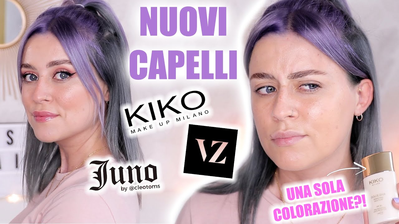 HO FATTO I CAPELLI SCURI 😳 E PROVO NOVITÁ KIKO, JUNO, VANESSA ZILETTI, HUDA