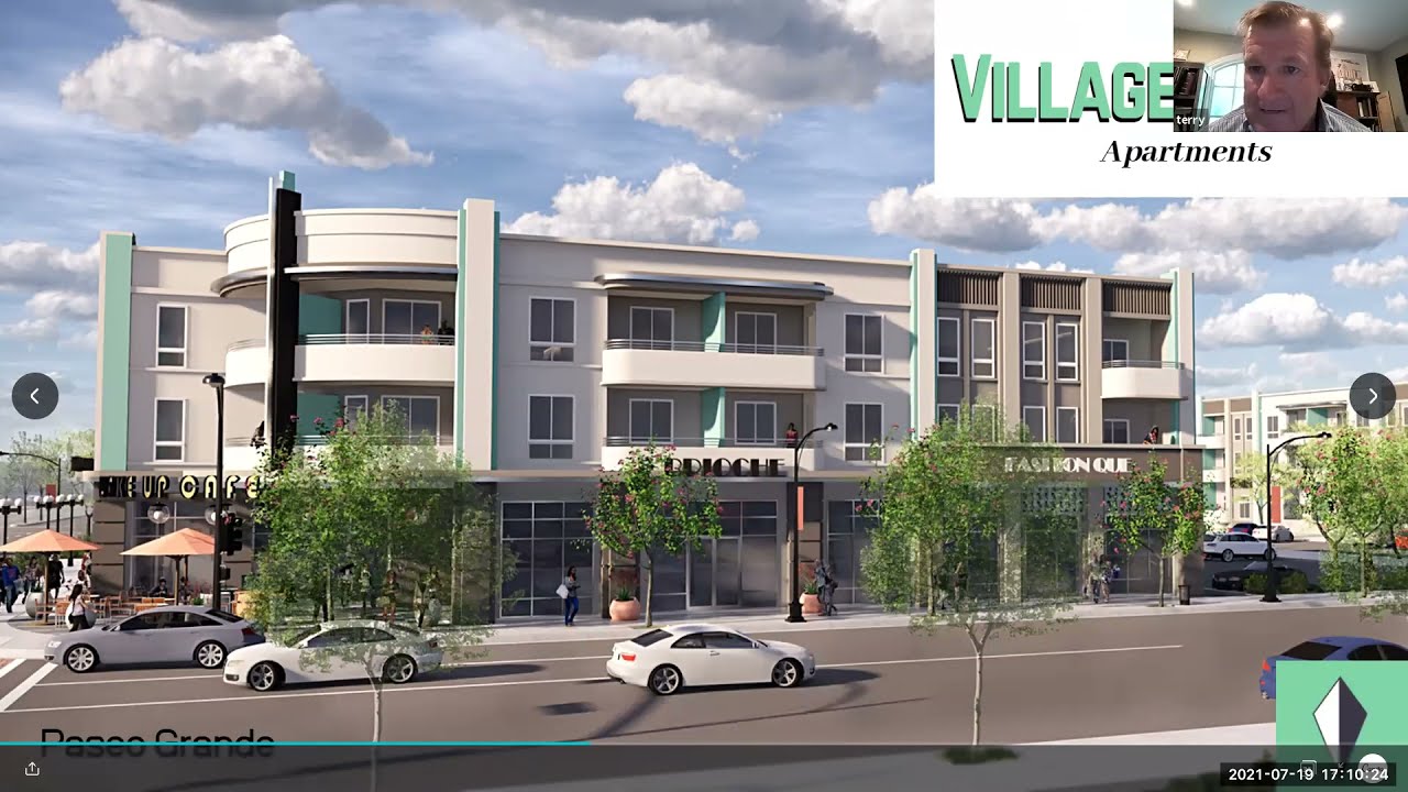 Terry Demmon presents the latest San Lorenzo Village Green Apartments Project - 07/19/2021