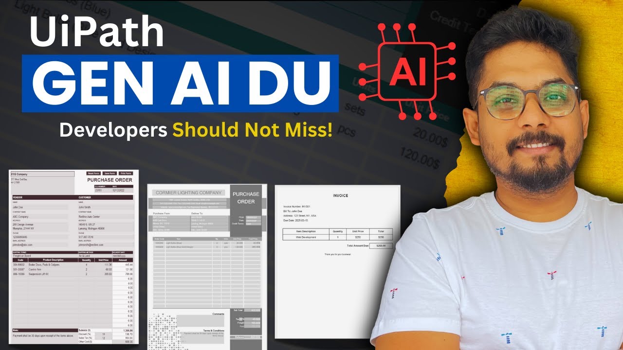 How to Use GenAI for Document Understanding in UiPath | UiPath Document Understanding GenAI