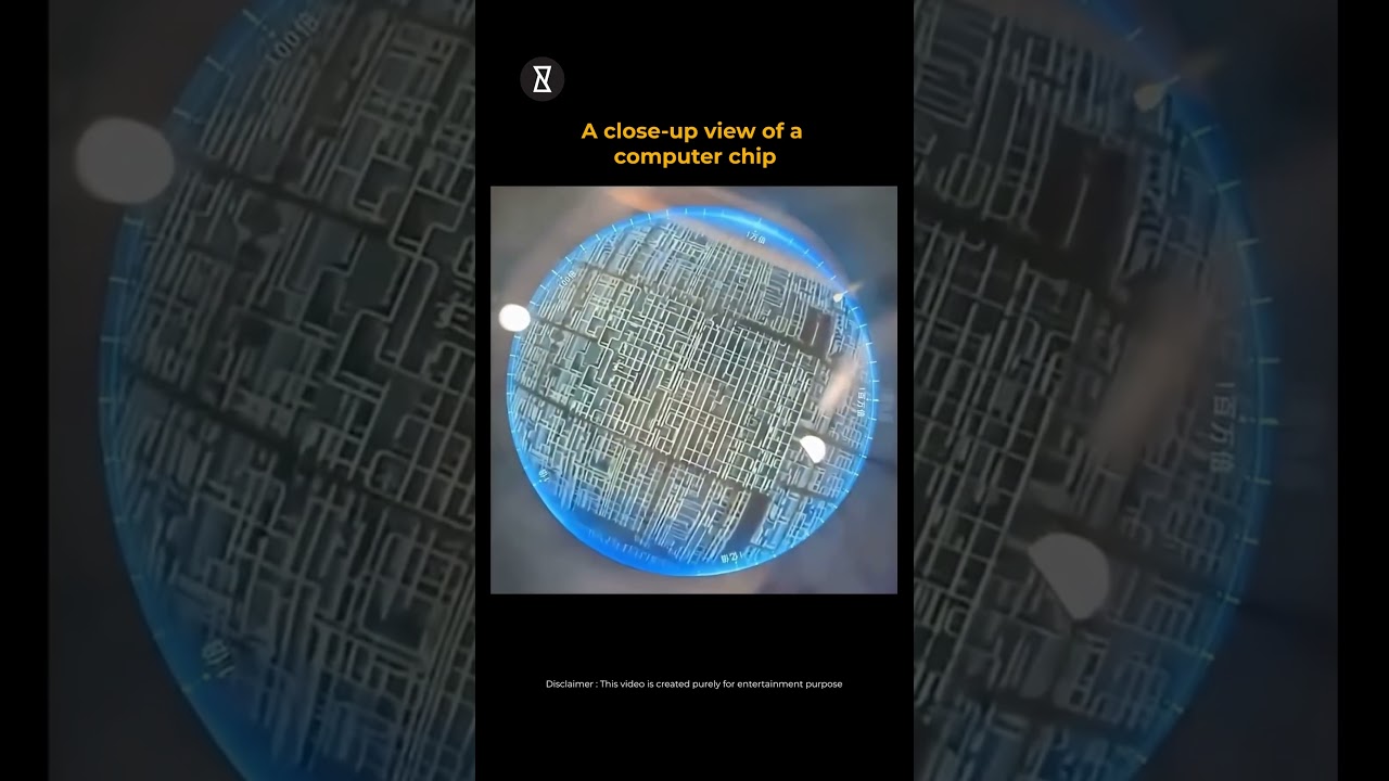 You&rsquo;ve Never Seen a Computer Chip Like This #education #trendingshorts #science #computer