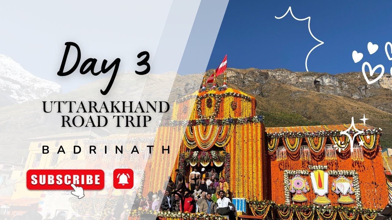 Road trip _Uttarakhand:::Day3: 🚗 Badrinath