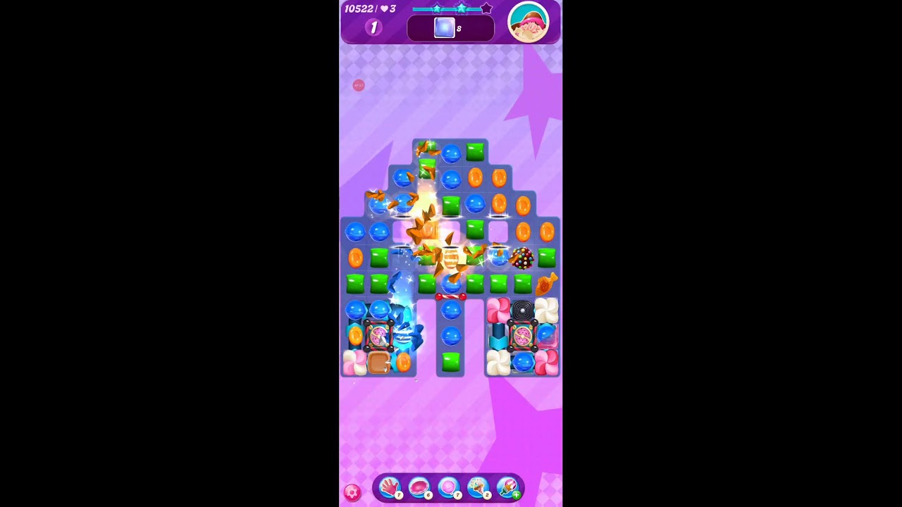 candy crush saga 10500. event all stars
