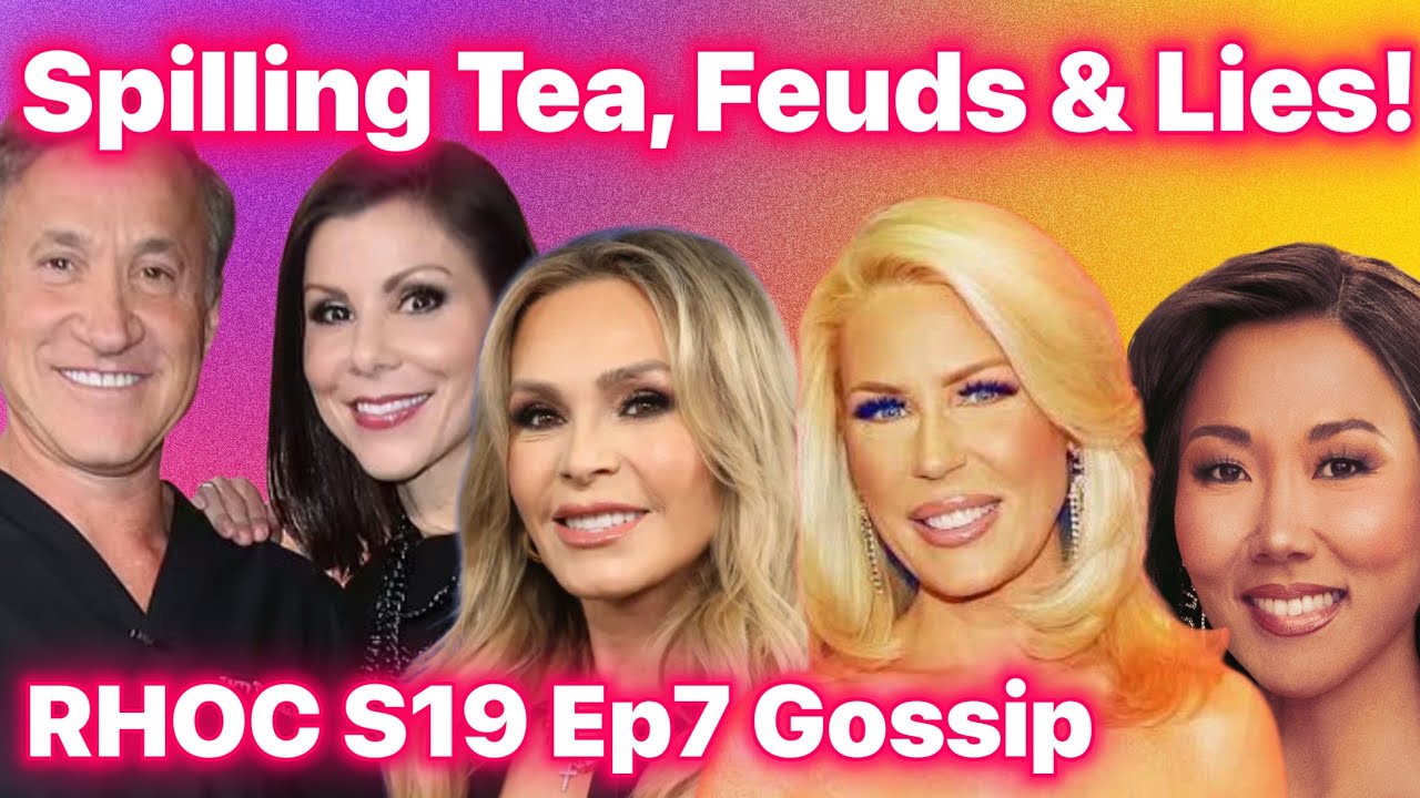 RHOC TEA: Tamra vs Gretchen EXPLOSIVE Feud + Katie LIES + Katie's Tea to Publicist #rhoc