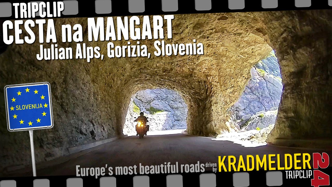 Cesta na Mangart ✫ Europe's most beautiful motorcycle rides ▲ #Tripclip 23