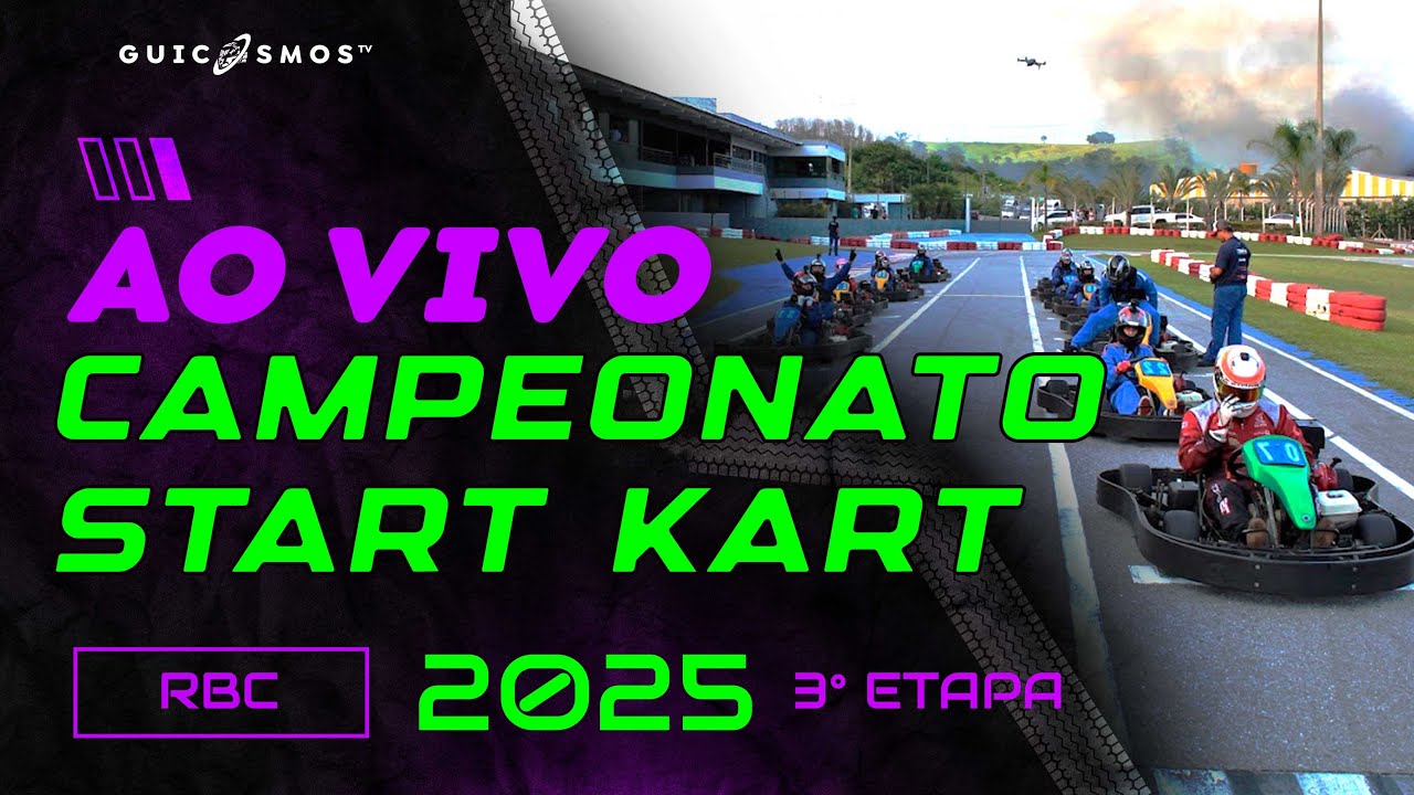 🔥 CAMPEONATO START KART AO VIVO NO RBC! Disputa de tirar o fôlego!