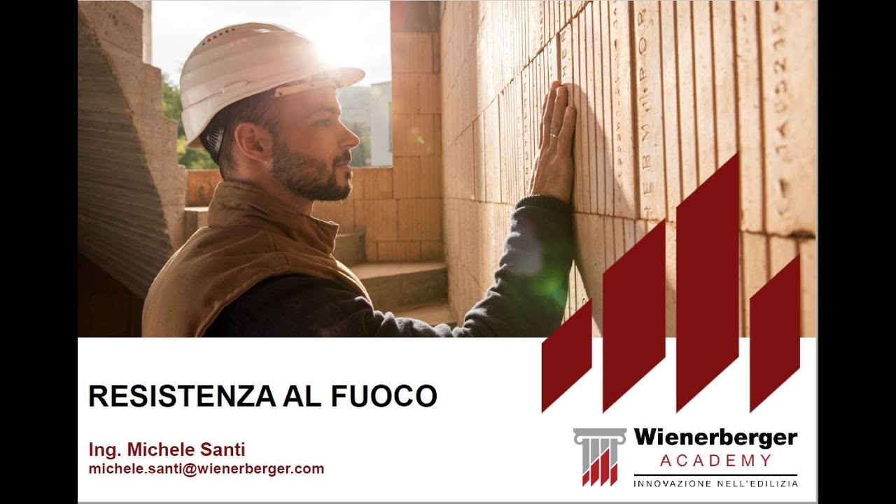 Online Wienerberger Academy: Resistenza al fuoco