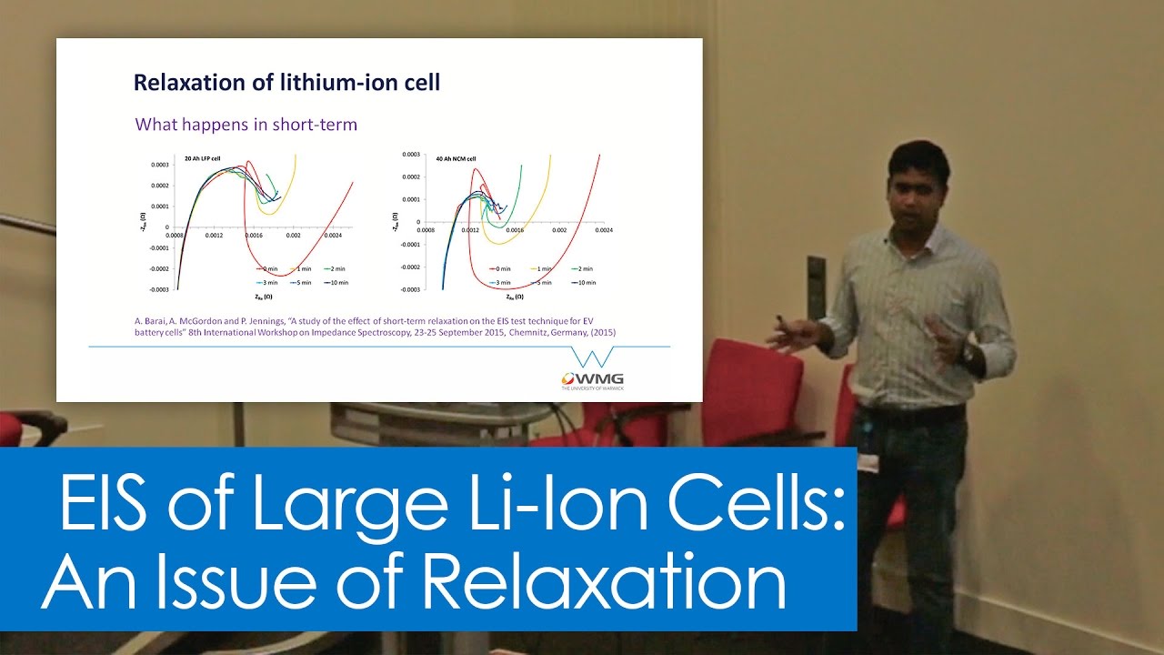Testing Large Lithium Ion Batteries with EIS (Electrochemical Impedance Spectroscopy)