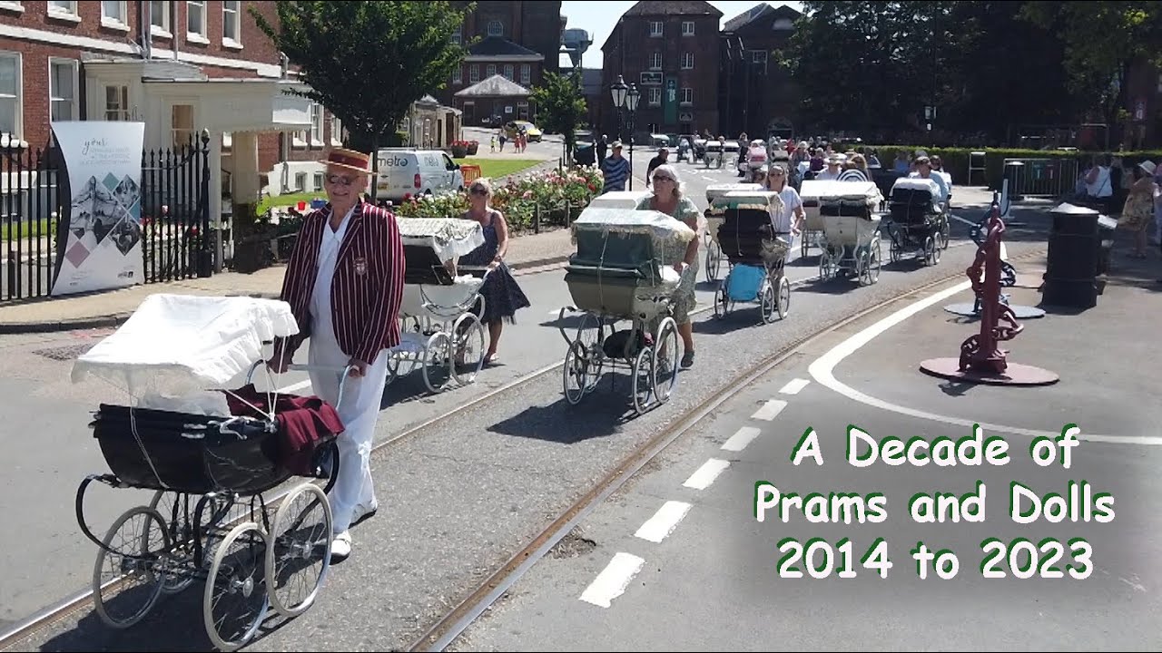 A DECADE OF VINTAGE PRAMS AND REBORN DOLLS