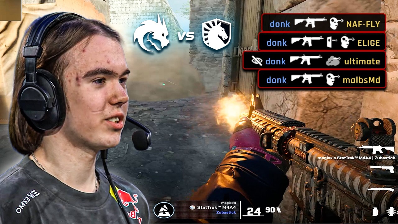 donk 29 Kills Domination Against Team Liquid | BLAST Open Rotterdam