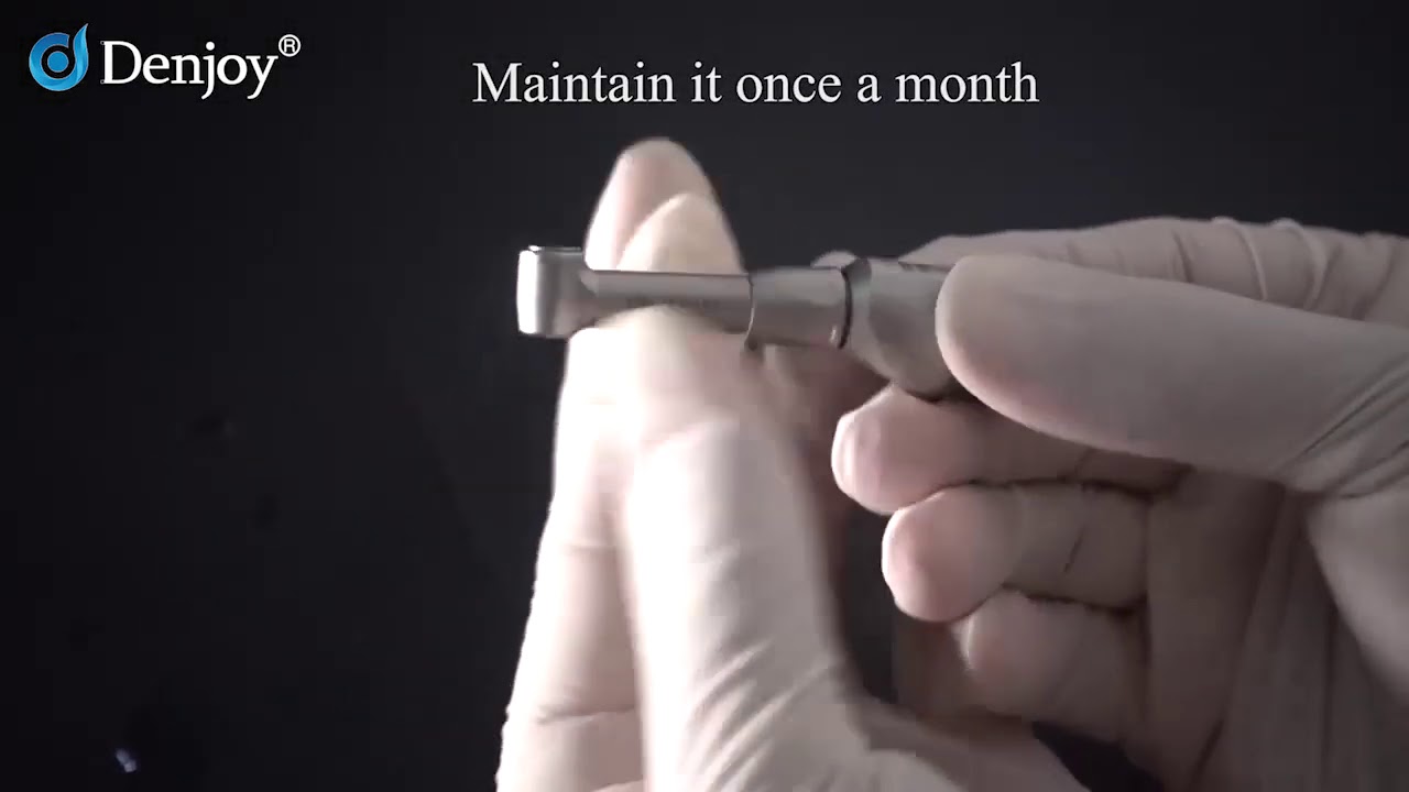 Maintenance Instruction For Contra angle Of Endo Motor, Denjoy Rotary Endo Motor