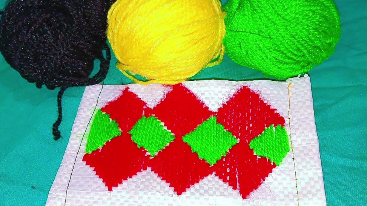 एक आटे की बोरी में बनाए सुंदर सी डिजाइन ✨Bori Pe Banaye Sundar Si Design 