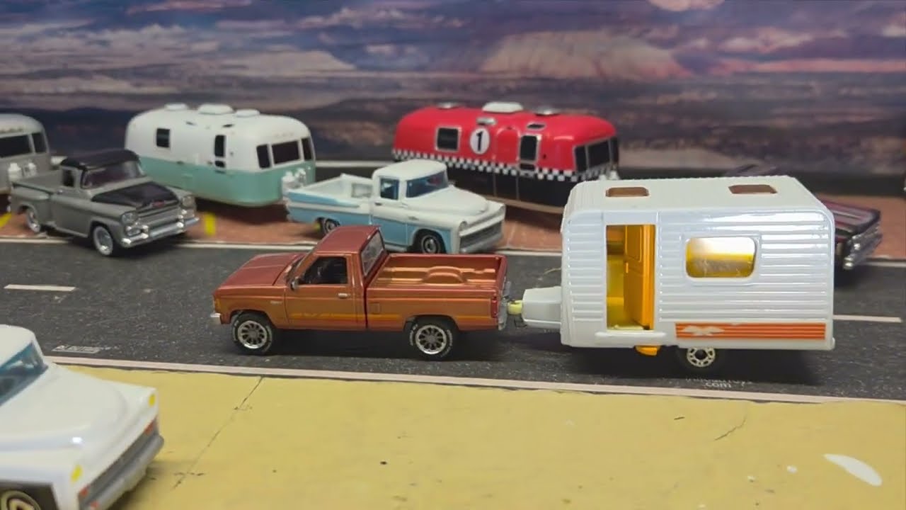 🚛 Let’s Go Camping: Diecast Style! 🏕️