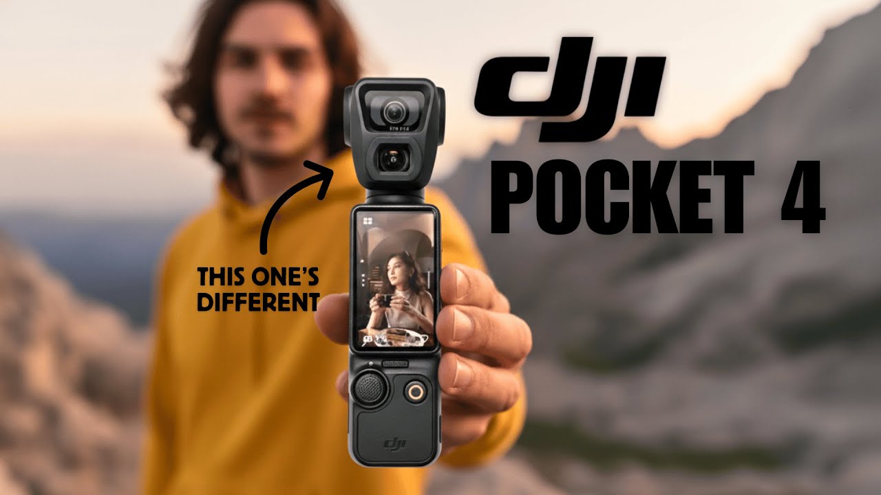 Обновление DJI Pocket 4 — Перед покупкой карманной камеры