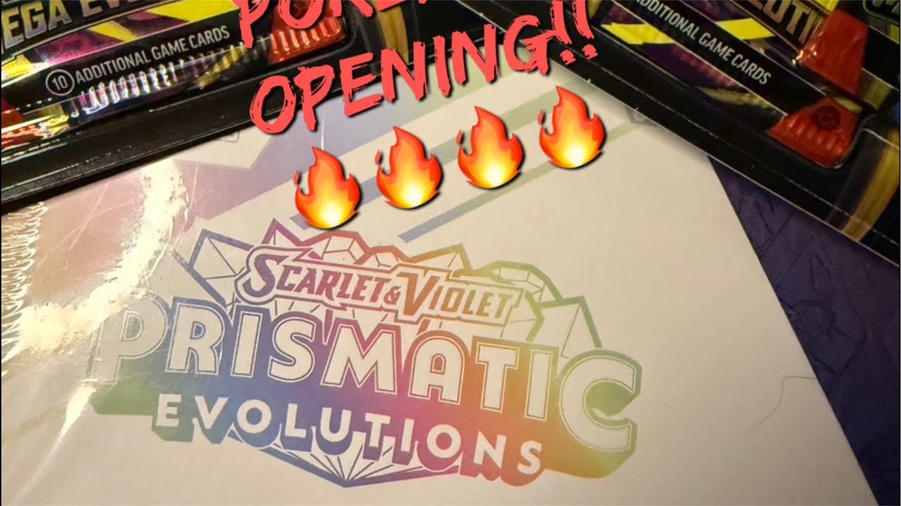 PRISMATIC SPC OPENING FOR 900 SUBS! Prismatic & Phantasmal Flames Pokemon Card Opening #pokemon #fyp