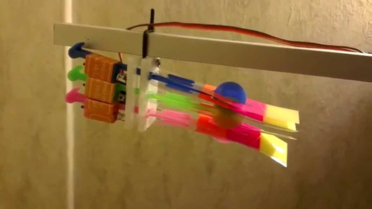 R/C 3-fach LED Arrow Launcher Prototyp