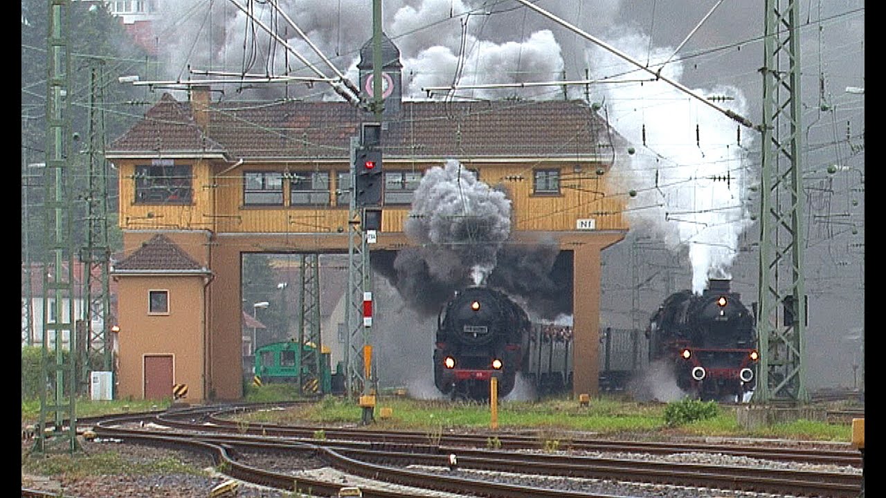 Dampfspektakel 2014 Teil 1 mit 01 118, 01 202 um Neustadt a.d. Weinstrasse