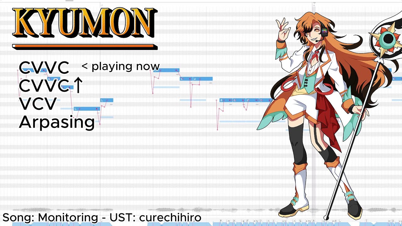 【KYUMON】UTAU DEMO & RELEASE 【CVVC, VCV, ARPASING】
