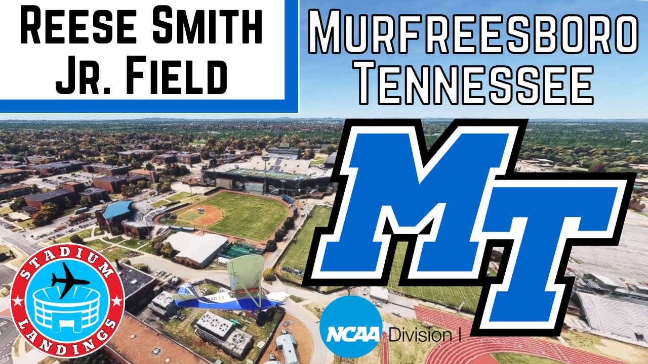 Reese Smith Jr. Field - Microsoft Flight Simulator STADIUM LANDING!