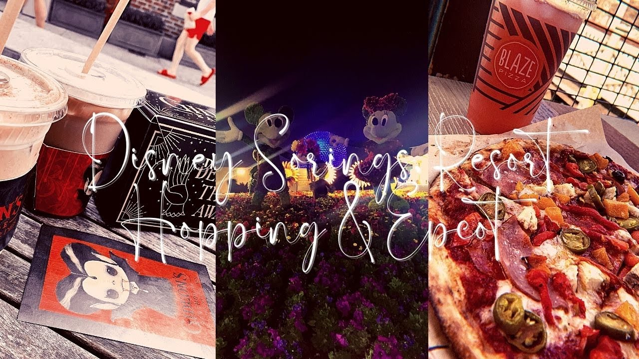 LET'S CHILL @ DISNEY SPRINGS BEFORE RESORT HOPPING & WATCHING HARMONIOUS🎆 (FEB 2022)