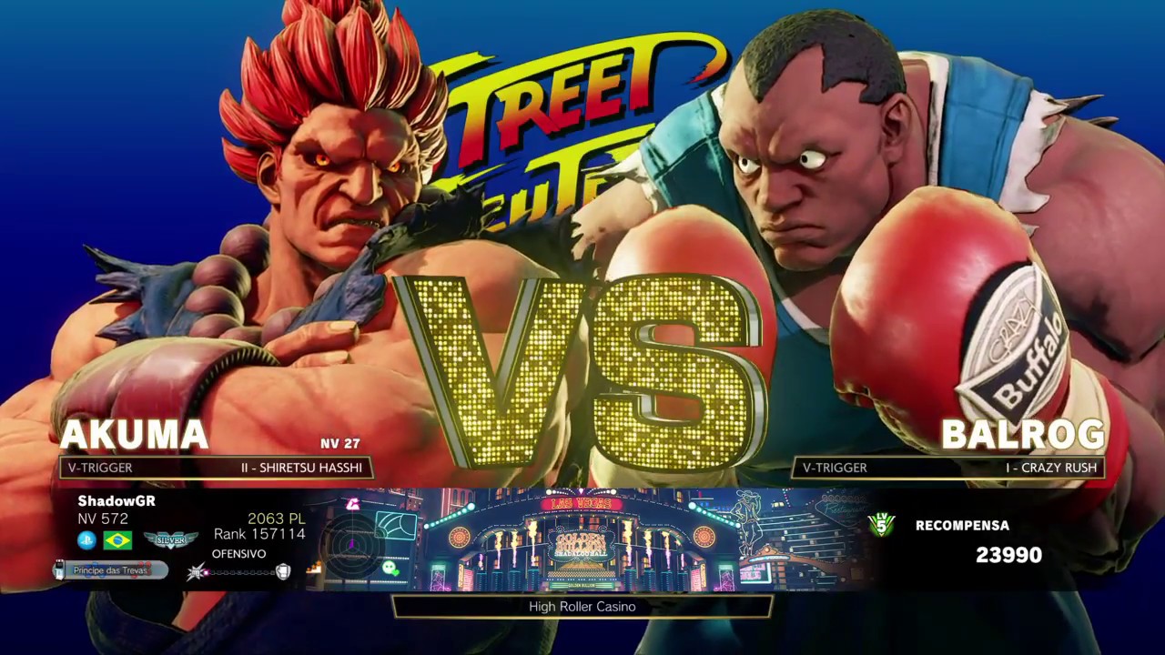 SFV AE - STREET FIGHTER II (Arcade Mode) - Akuma Gameplay