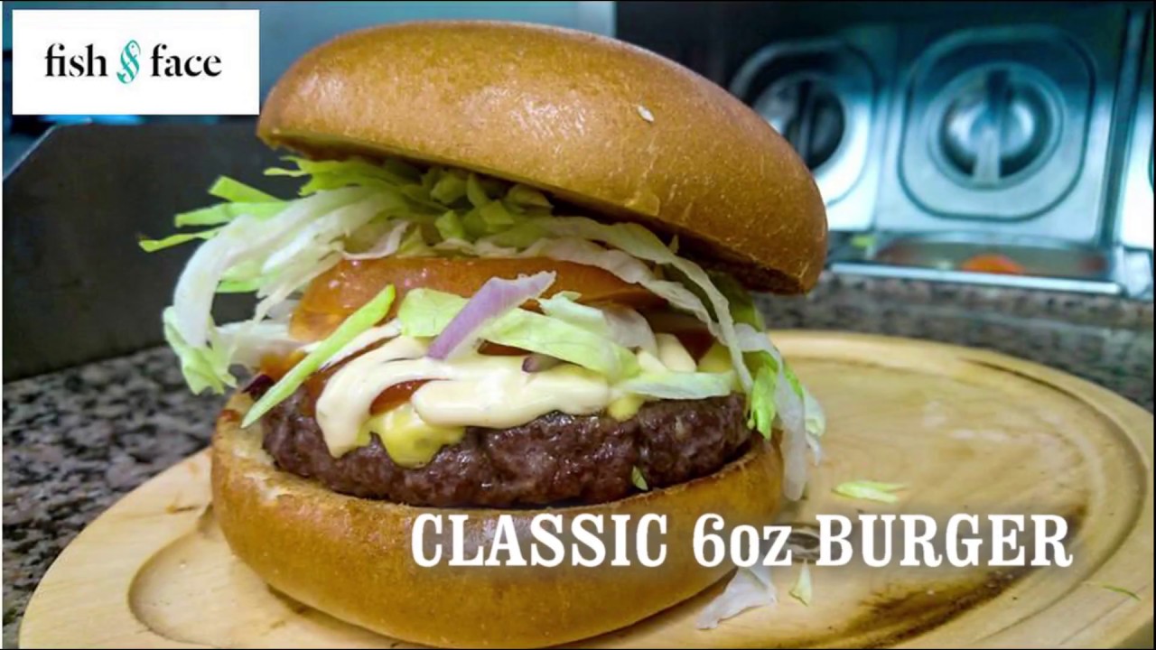 Fish Face / Classic 8oz Burger