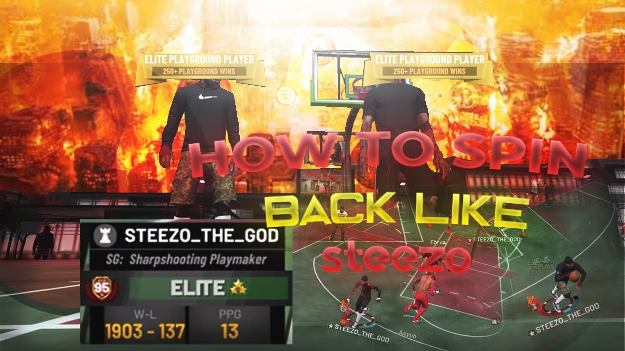 NBA 2K19 HOW TO STEEZO (DRIBBLE GOD) SPIN BACK OFF ANYTHING!! NBA 2K19 BECOMING A DRIBBLE GOD PART 5