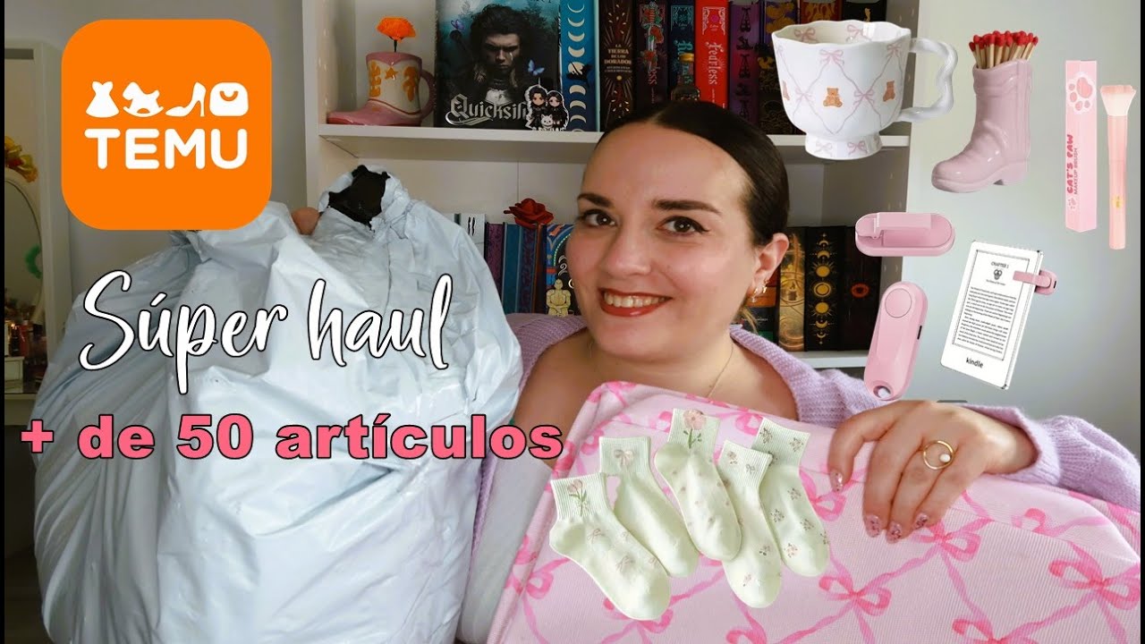 💕📦 SÚPER HAUL de TEMU|| + de 50 artículos 🥰📦