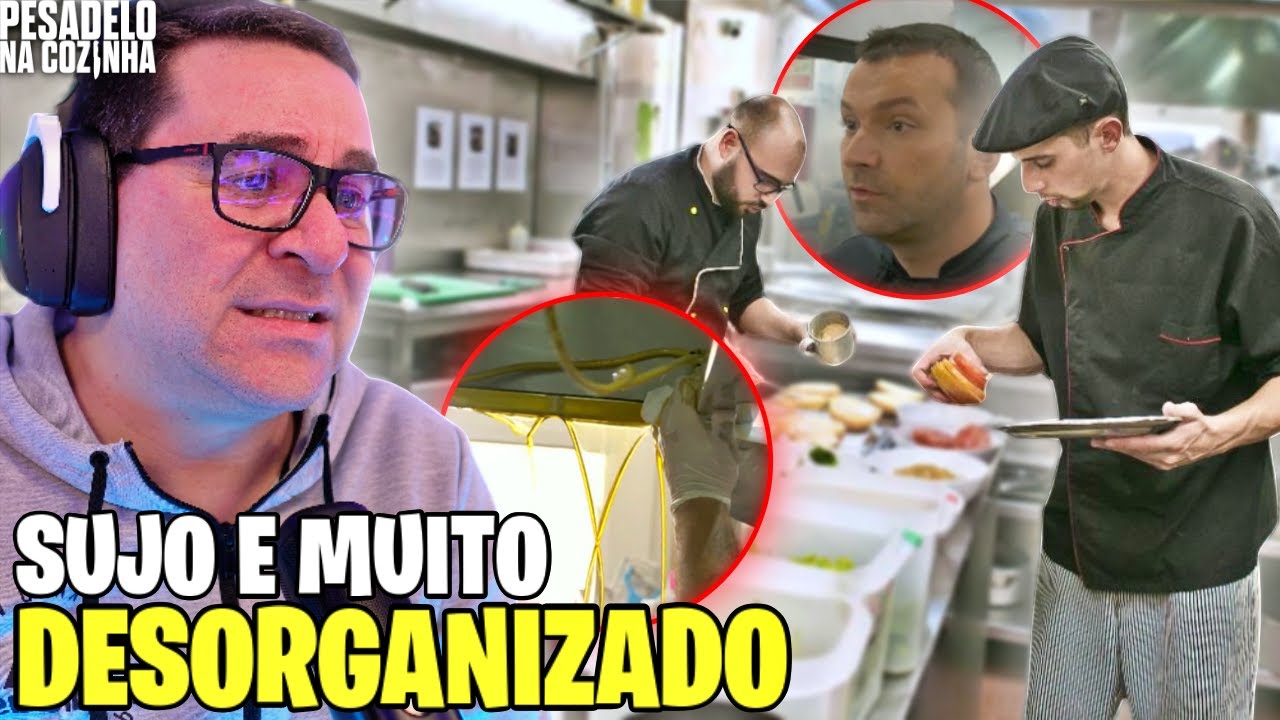 RIC REAGE PESADELO NA COZINHA PORTUGAL 🇵🇹 | AMBURGARIA & PREGARIA TRADICIONAL | EP 1 - PT 2