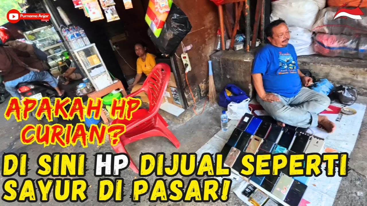 GILA! 😱 Barang Elektronik Dijual Begini di Jatinegara?! HP, Kamera, Laptop di Jalanan!