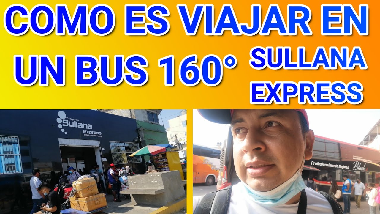 Como es viajar en bus Sullana Espress servicio Black al norte del pais