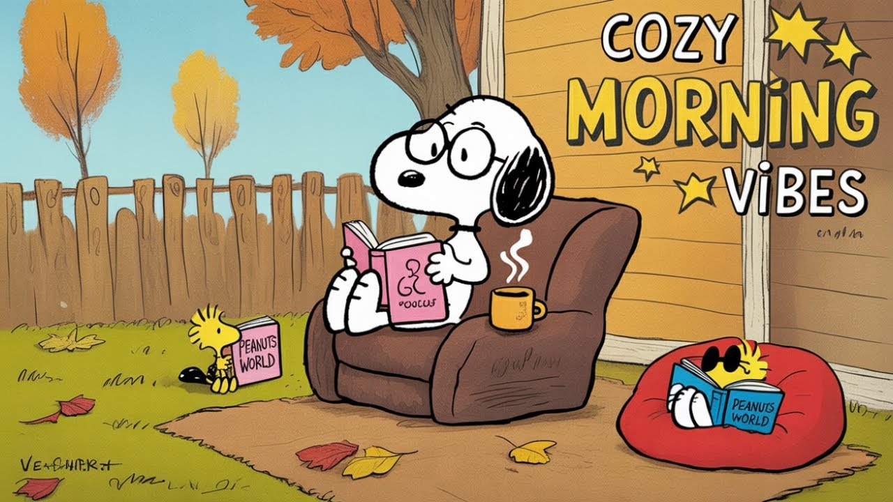 Find Calm Energy With Relaxing Snoopy Morning Jazz Background