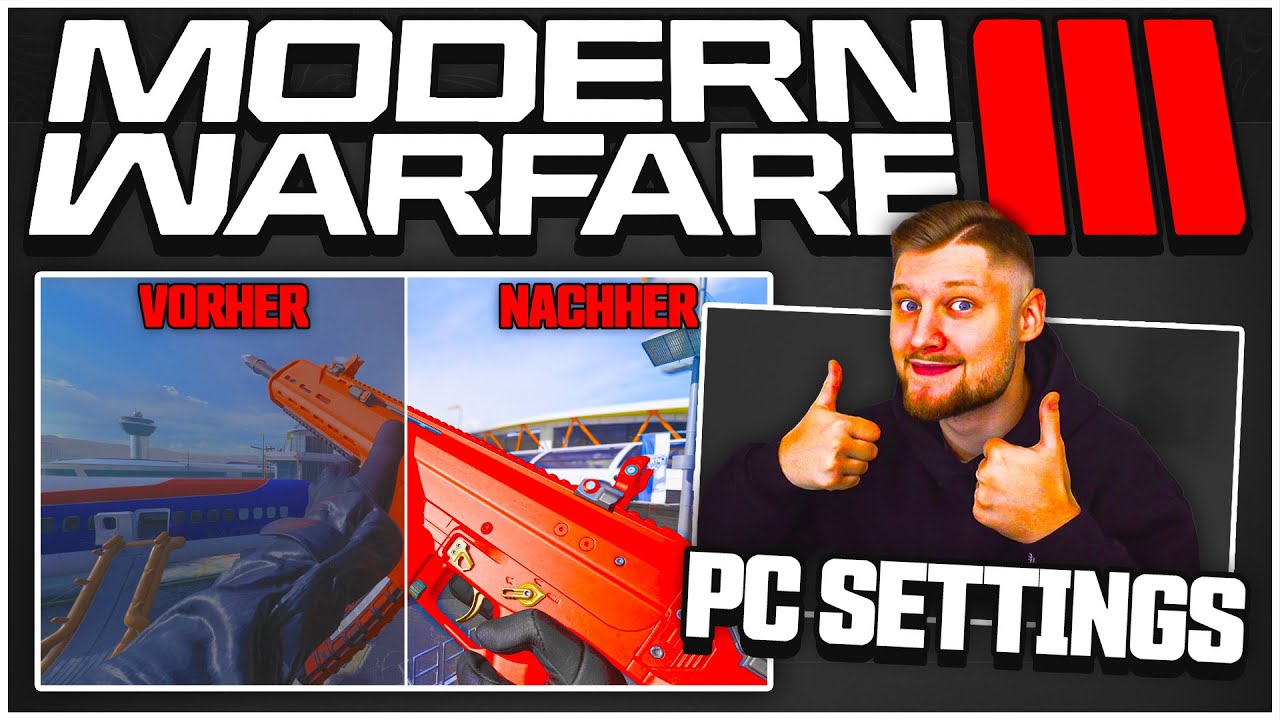 MAXIMALE FPS + BESTE GAMEPLAY SETTINGS 🛠 | Die Besten MODERN WARFARE 3 PC + Controller Einstellungen
