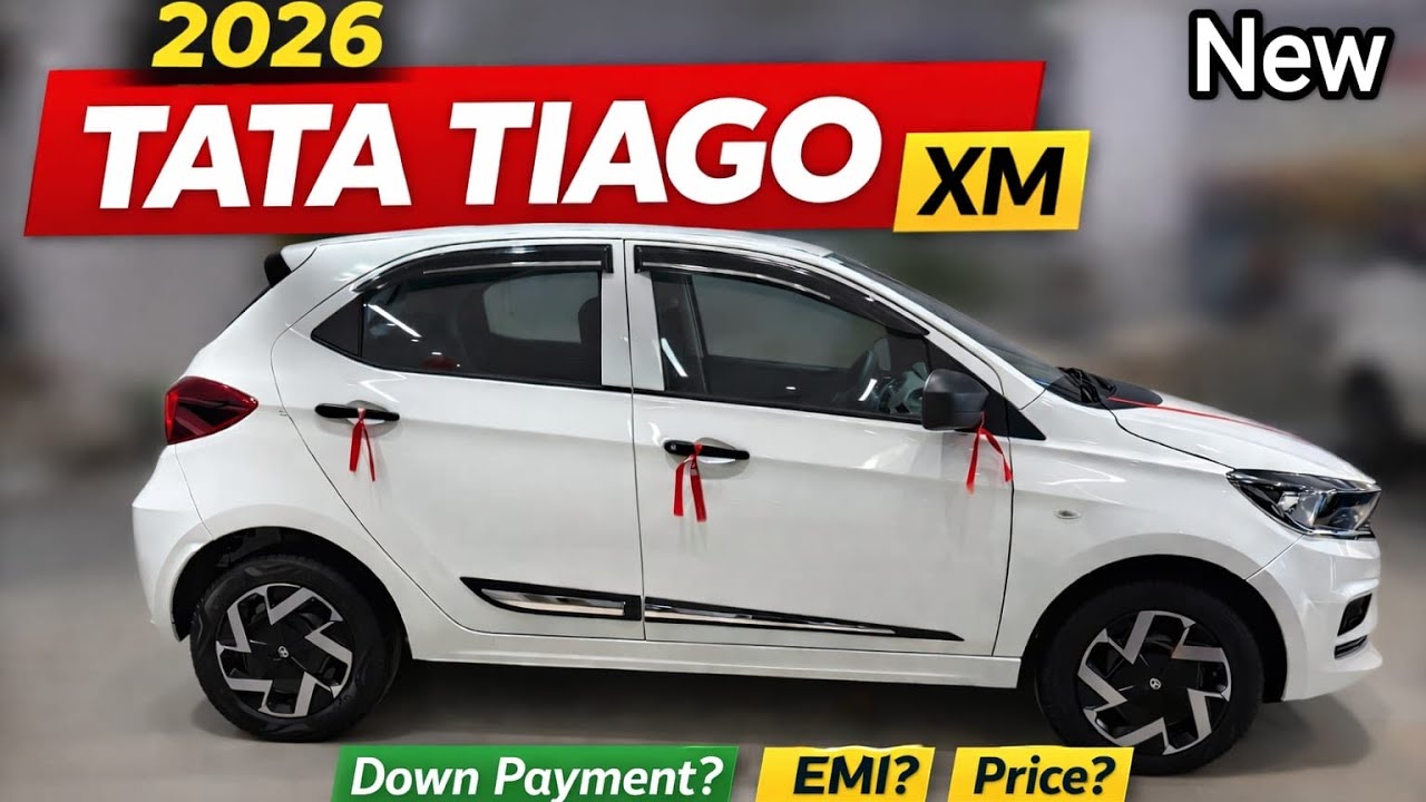 Tata Tiago XM 2026 | Tiago XM on road price| down payment | EMI| 2026 tata Tiago xm