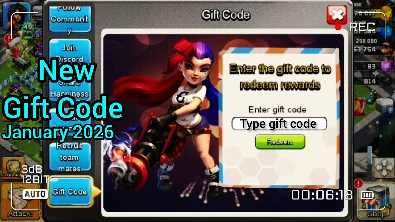 Coz1 / New Gift Code January 2026|clash of zombies|#nafigaming777