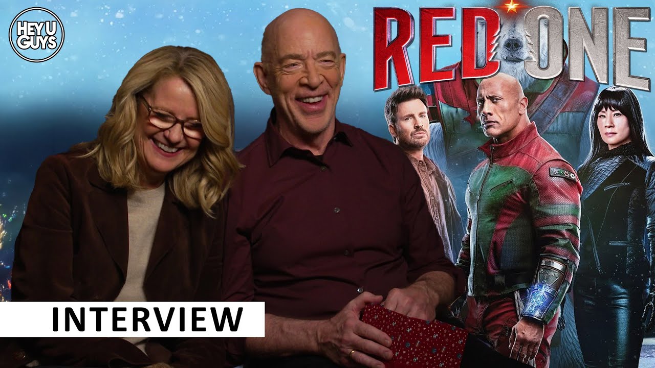 J K  Simmons and Bonnie Hunt | Red One | Movie Christmas Present Quiz | Dwayne Johnson | Chris Evans